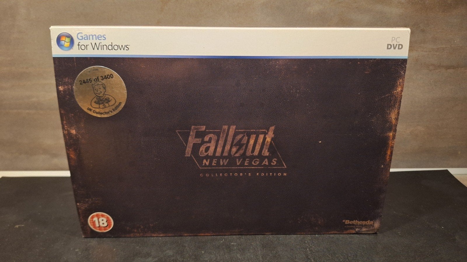 Fallout New Vegas Collector's Edition PC - Zeer Goede Staat, Spelcomputers en Games, Games | Pc, Vanaf 18 jaar, 1 speler, Ophalen of Verzenden