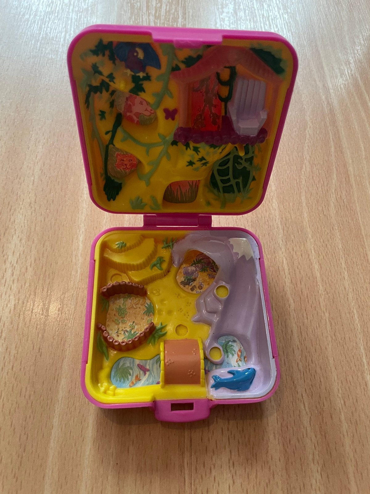 Polly pocket wild zoo world vintage 1989, Ophalen of Verzenden, Zo goed als nieuw