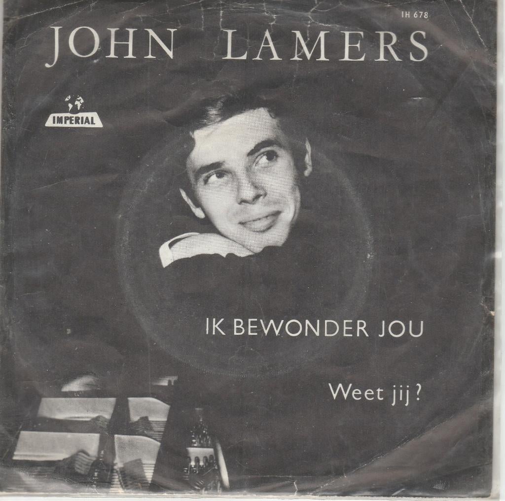John Lamers - Ik Bewonder Jou - Weet Jij?-SIXTIES FOTOHOES, Ophalen, Gebruikt, Pop