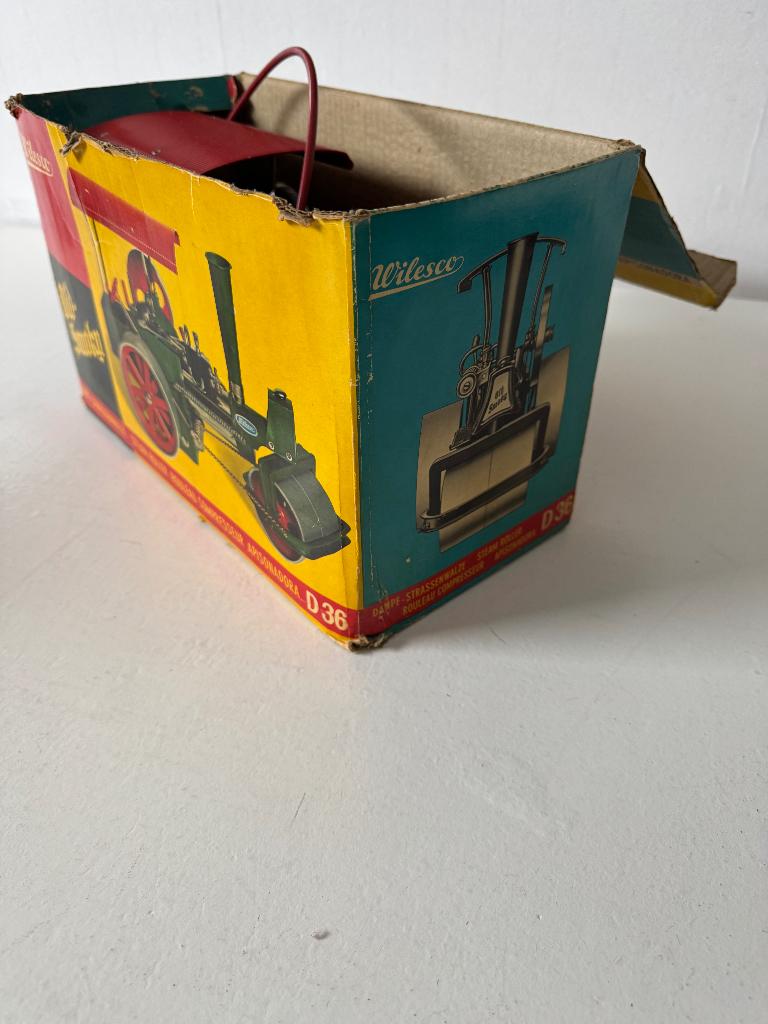 Wilesco D360 stoomwals – compleet met doos & accessoires, Antiek en Kunst, Antiek | Speelgoed, Verzenden