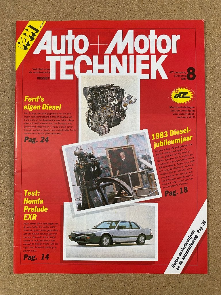Auto Motor Techniek 8 1983, Boeken, Verzenden, Gelezen, Algemeen