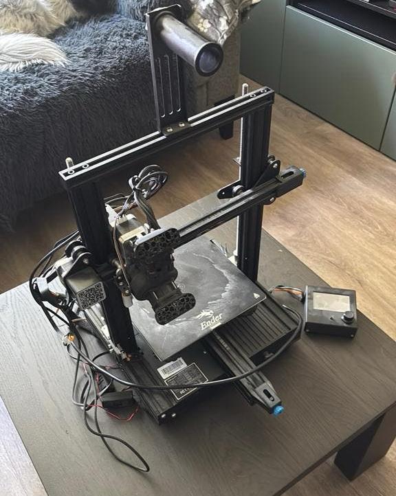 Ender 3 V2 3d printer inclusief filament, Ophalen, Gebruikt, -, -