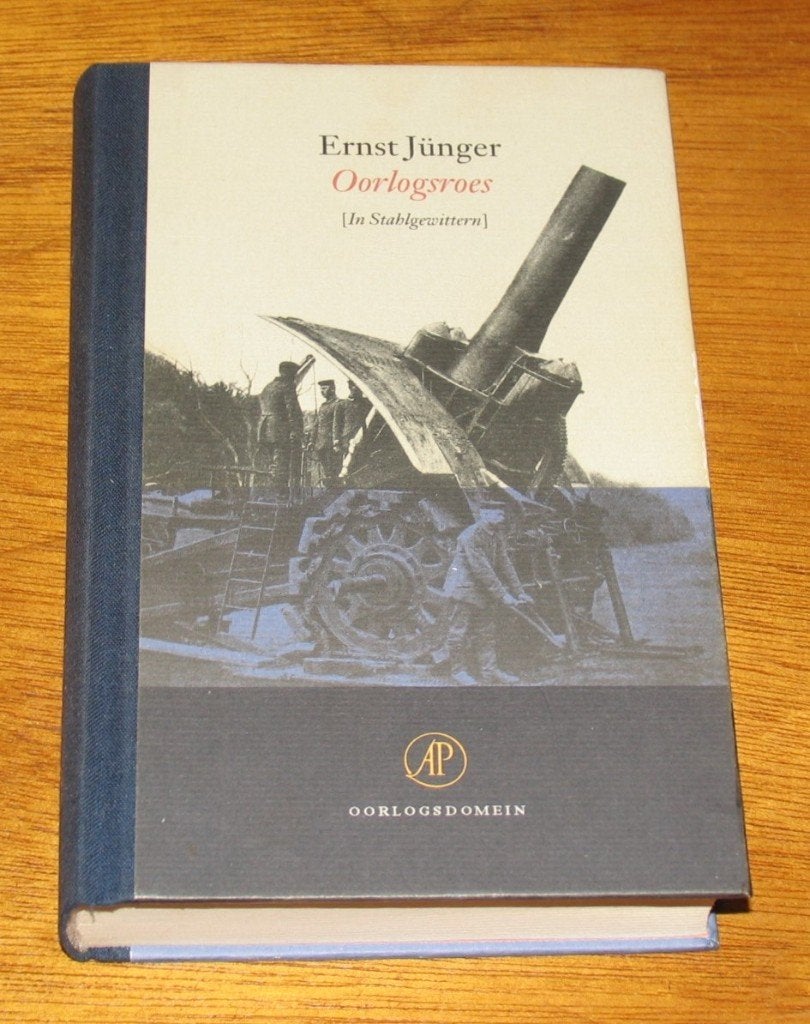 Ernst Jünger - Oorlogsroes  (Oorlogsdomein - Hardcover), Boeken, Ophalen of Verzenden, Zo goed als nieuw