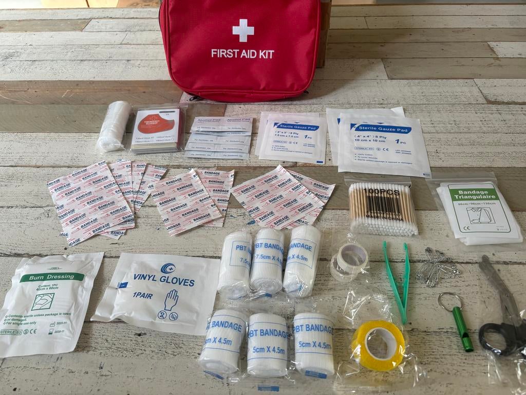 EHBO-kit 2 stuks (ook los te koop), Ophalen of Verzenden, Nieuw, Overige typen