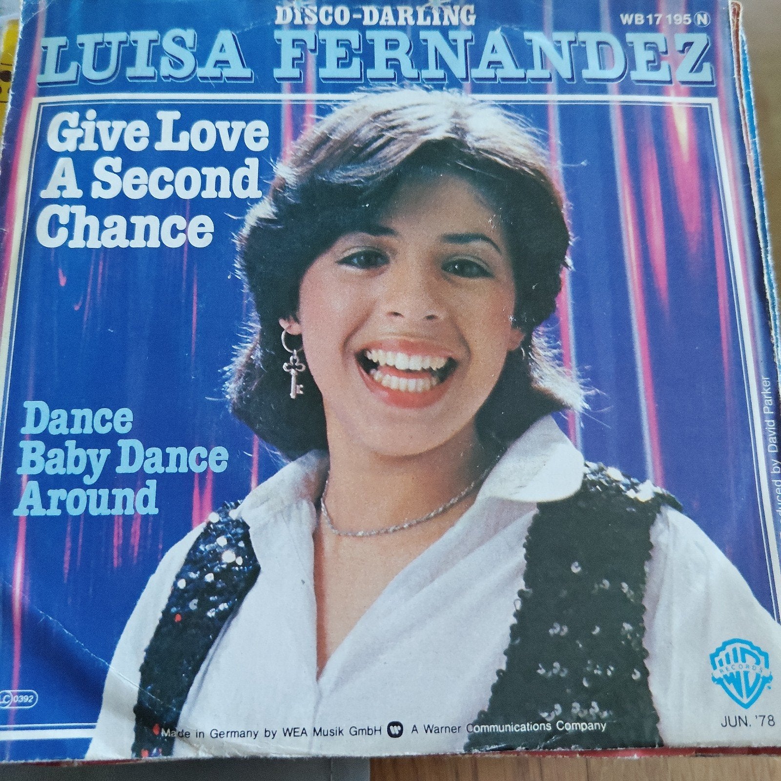Luisa Fernandez - Give Love A Second Chance (Disco Vinyl), Ophalen of Verzenden, Gebruikt, 7 inch, EP