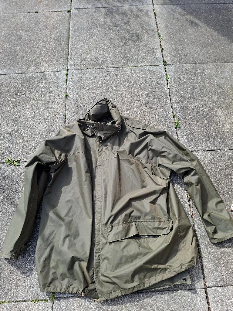 KL regenjekker natweer NL leger - maat Small, Verzenden, Landmacht, Nederland, Kleding of Schoenen