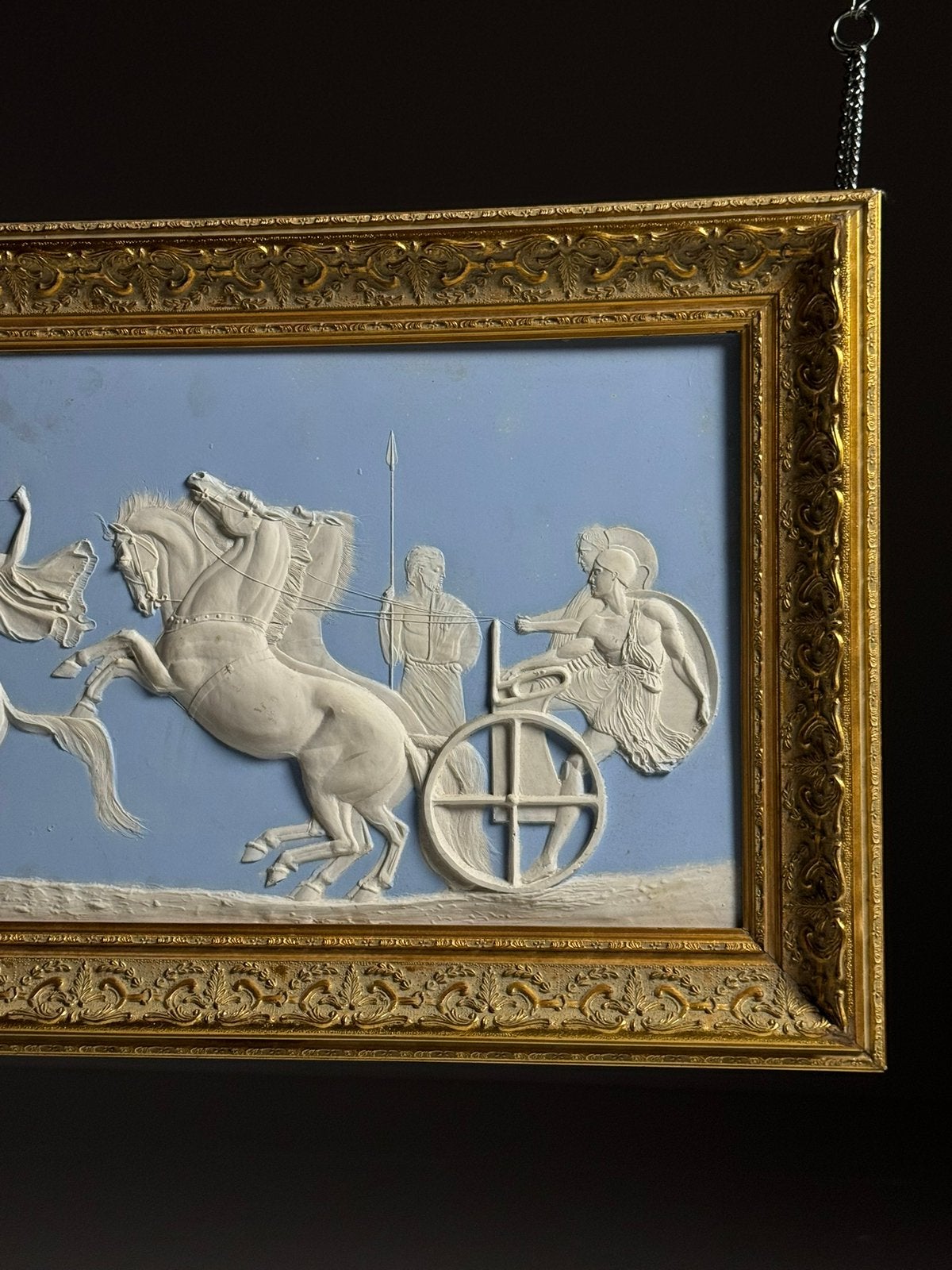 Relief plaque alexander de grote, Ophalen of Verzenden