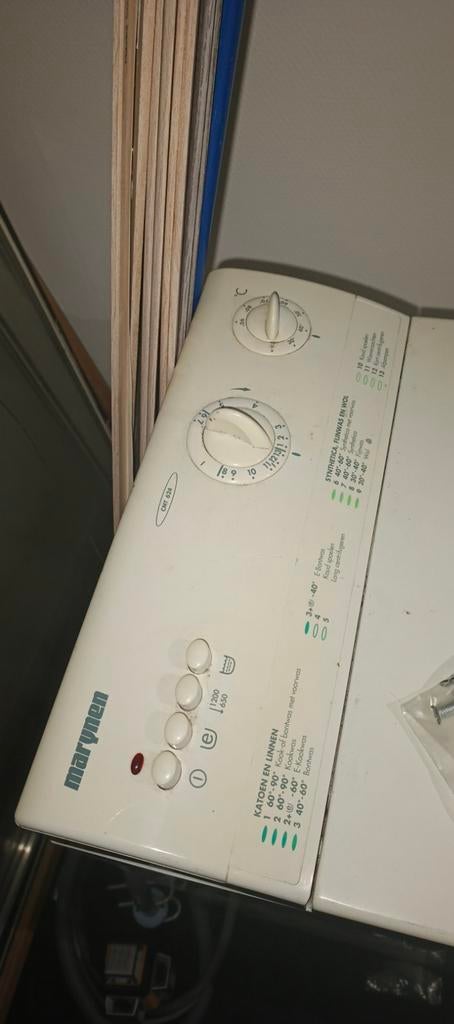 Marynen Wasmachine - Bovenlanco, Witgoed en Apparatuur, Wasmachines, Gebruikt, Voorlader, 6 tot 8 kg, 85 tot 90 cm, 1200 tot 1600 toeren