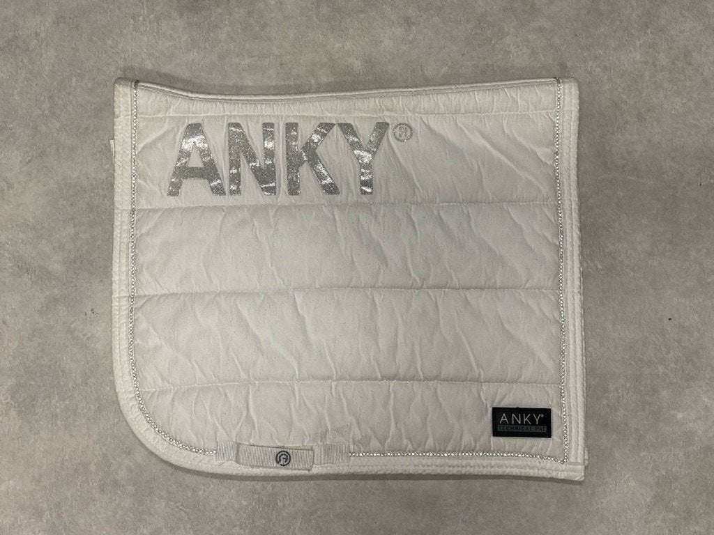Anky dekje wit full dressuur, Dressuurdekje, Anky, Full (L), Ophalen