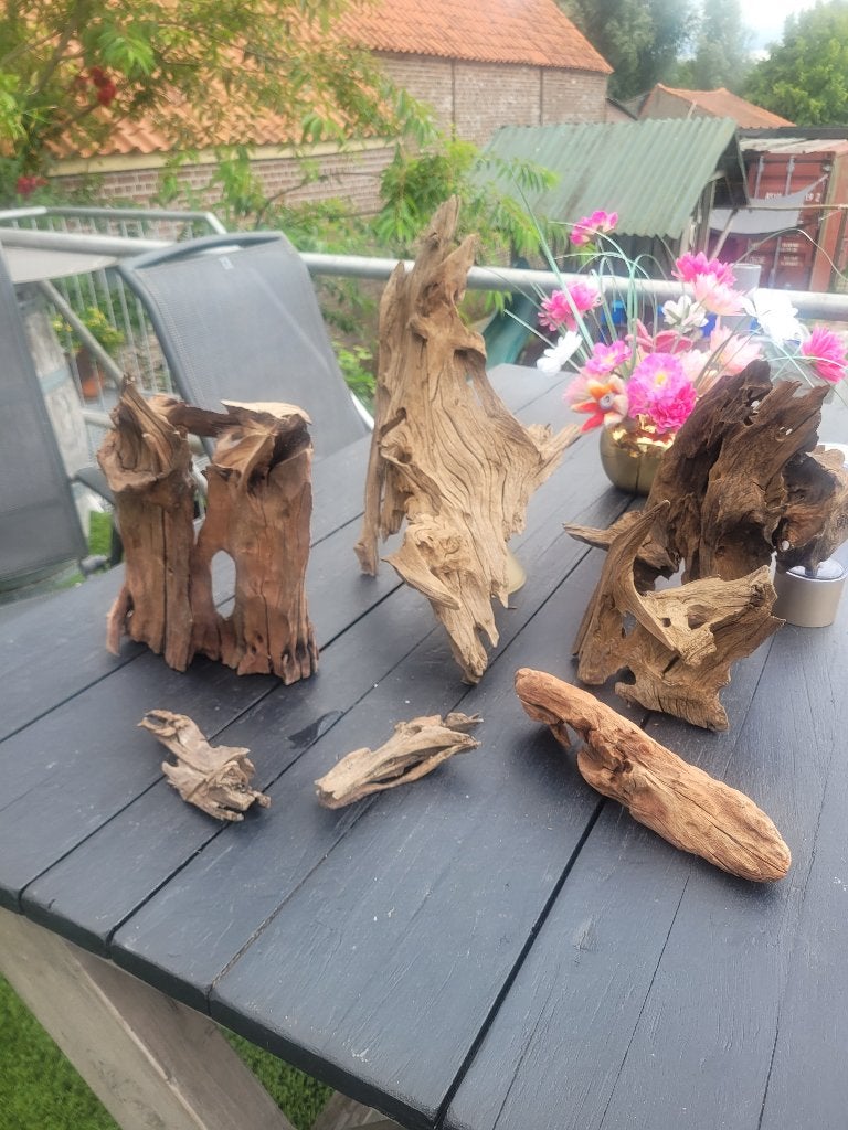 Kienhout driftwood mangrove hout aquarium terrarium, Dieren en Toebehoren, Vissen | Aquaria en Toebehoren, Ophalen of Verzenden