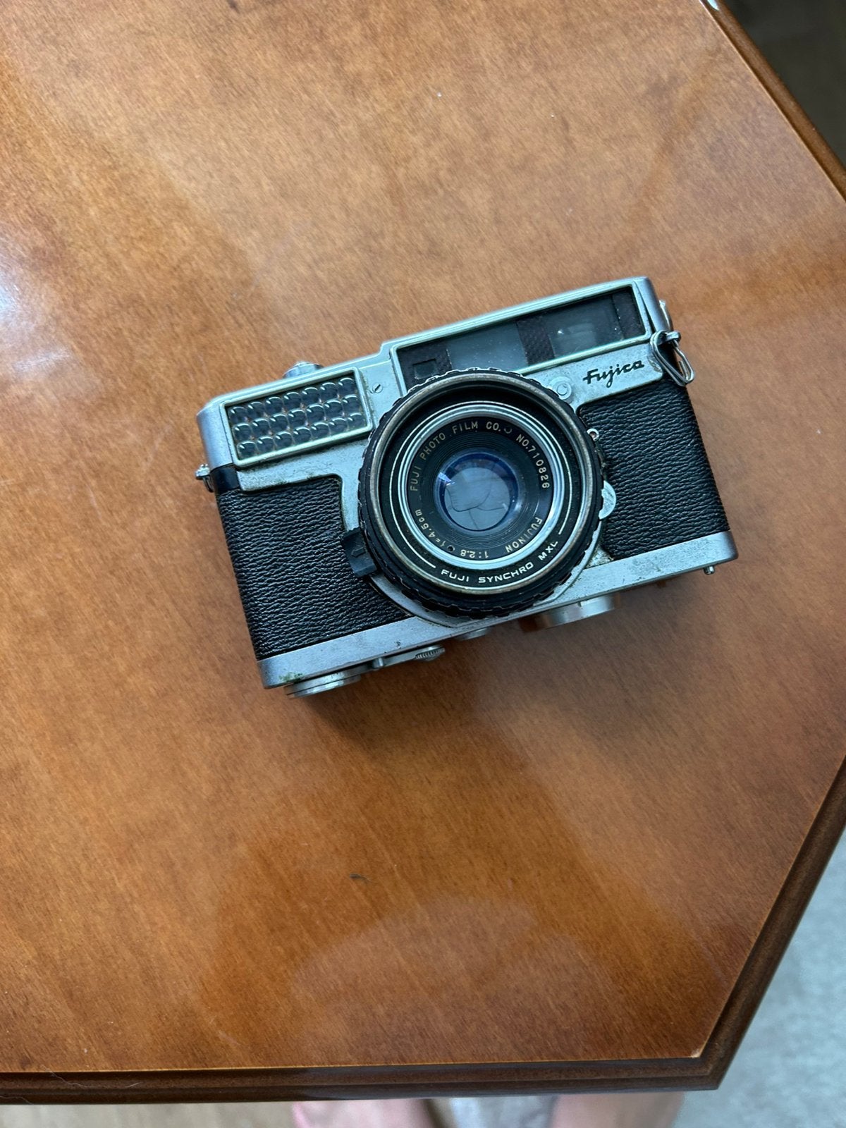 Fijica 35 SE fotocamera uit 1959 voor liefhebbers, Ophalen of Verzenden, Zo goed als nieuw, Compact, Overige Merken