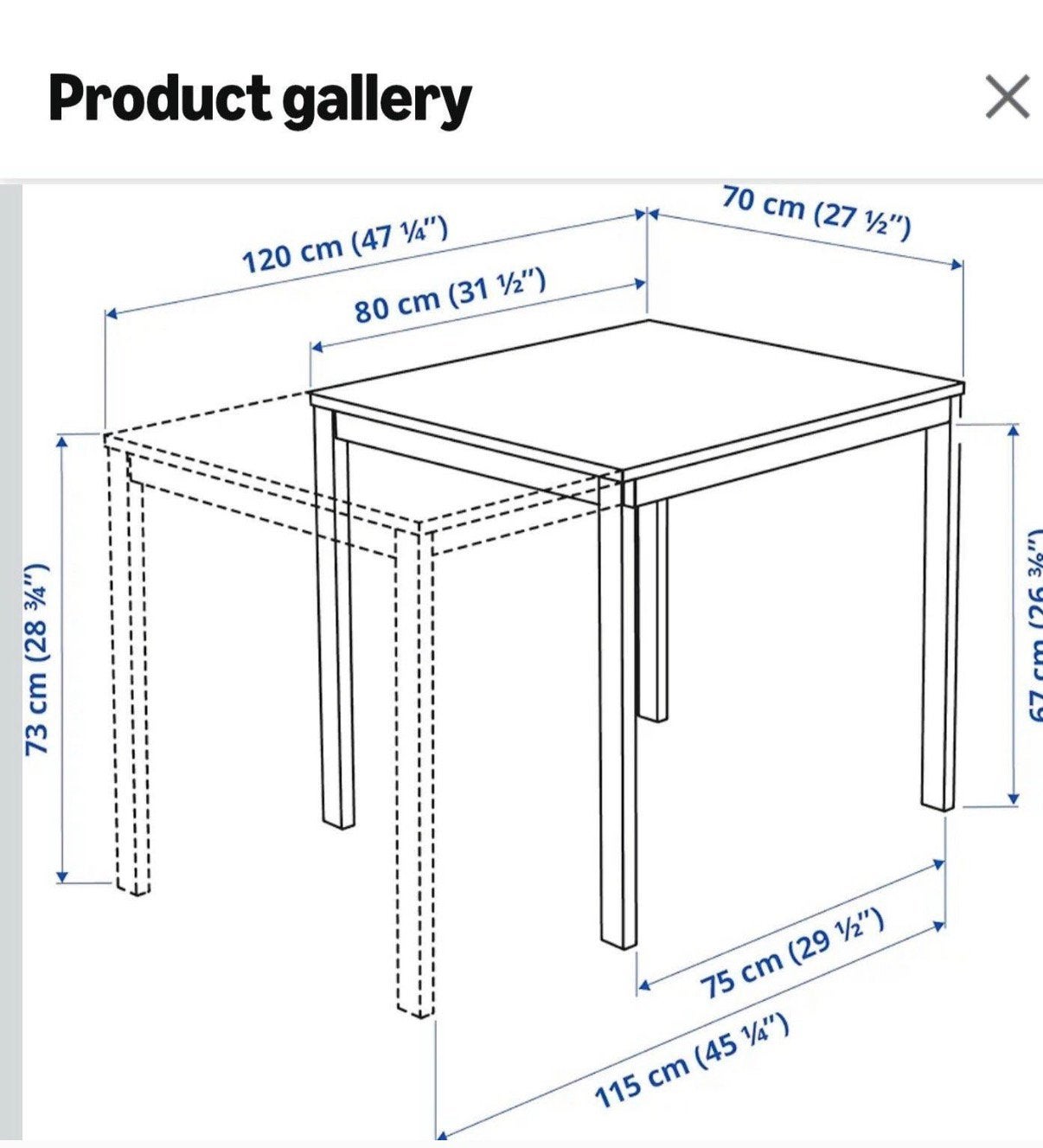 Foto 5 van Uitschuifbare eettafel - Compact en functioneel