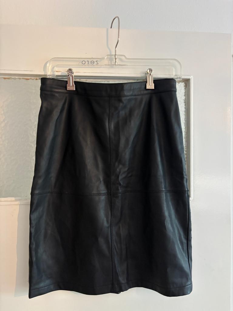 Zwarte dames rok, Ophalen of Verzenden, Zo goed als nieuw, Zwart, Boven de knie