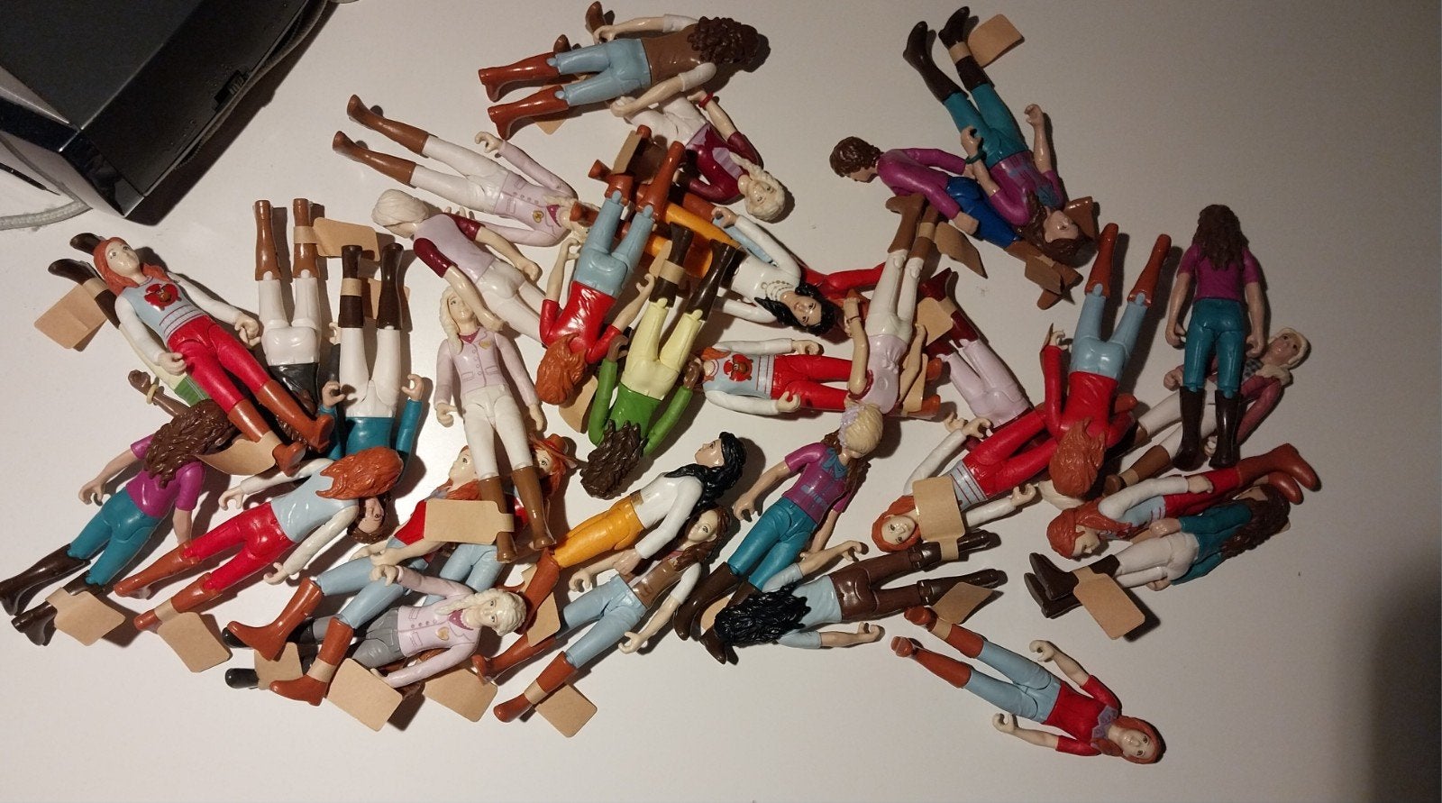 schleich beweegbare poppetjes, Ophalen of Verzenden, Gebruikt