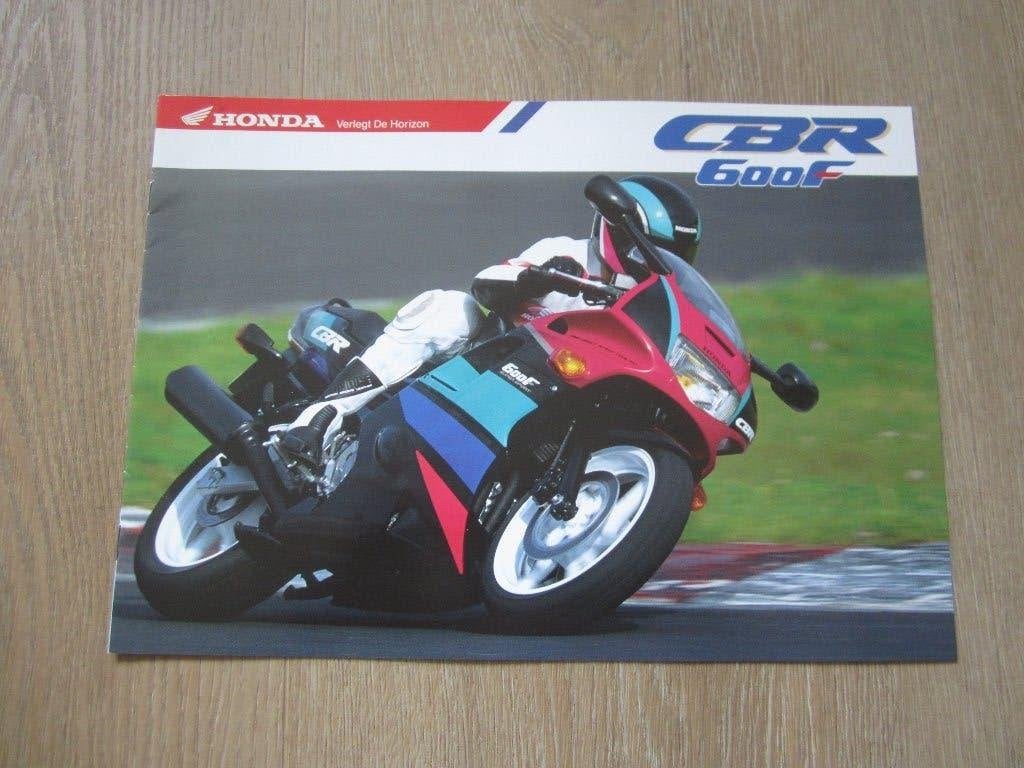 Honda CBR 600 F brochure folder 1991, Ophalen of Verzenden, Honda