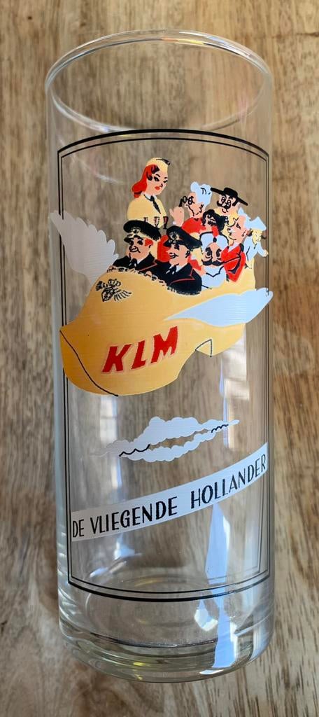 KLM: De Vliegende Hollander Glas, Ophalen of Verzenden