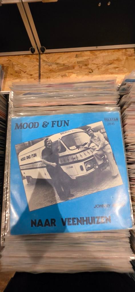 Mood & Fun - Naar Veenhuizen (Single Vinyl), Ophalen, Gebruikt, 7 inch, Single