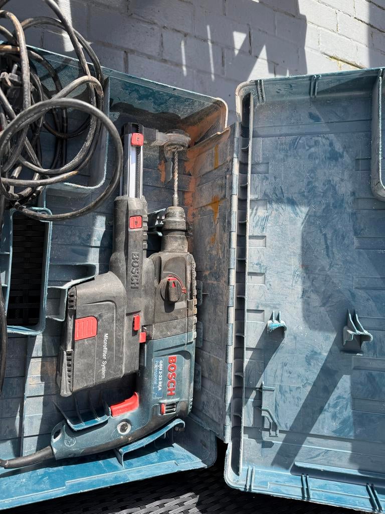 Bosch GBH 2-23 REA Boorhamer met Microfilter System, Ophalen of Verzenden, Gebruikt, Boor- en/of Breekhamer, Klopboormechanisme