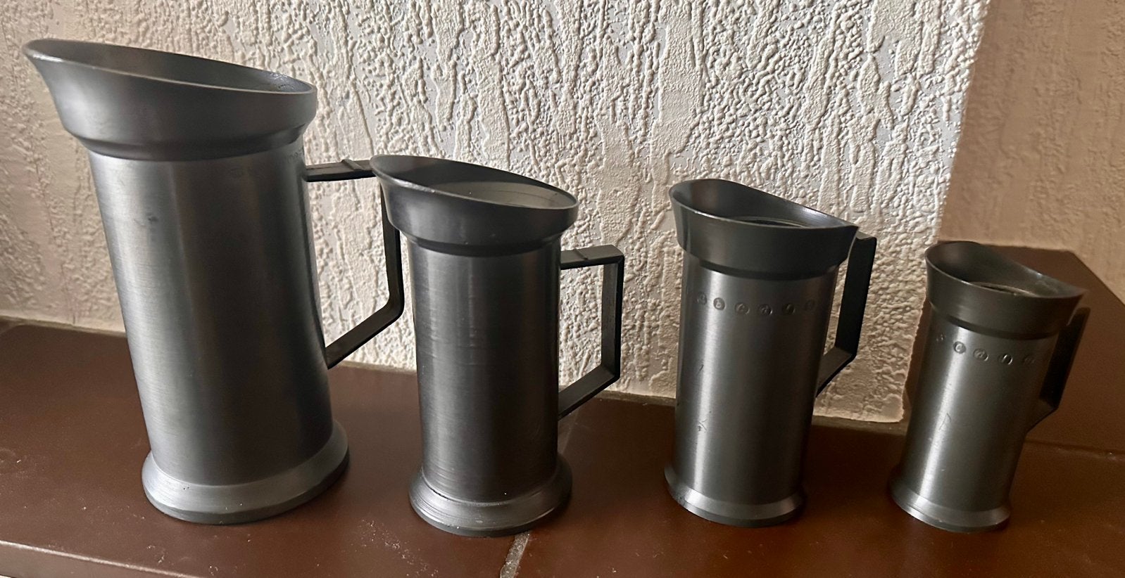 Set tinnen bekers, Antiek en Kunst, Ophalen of Verzenden