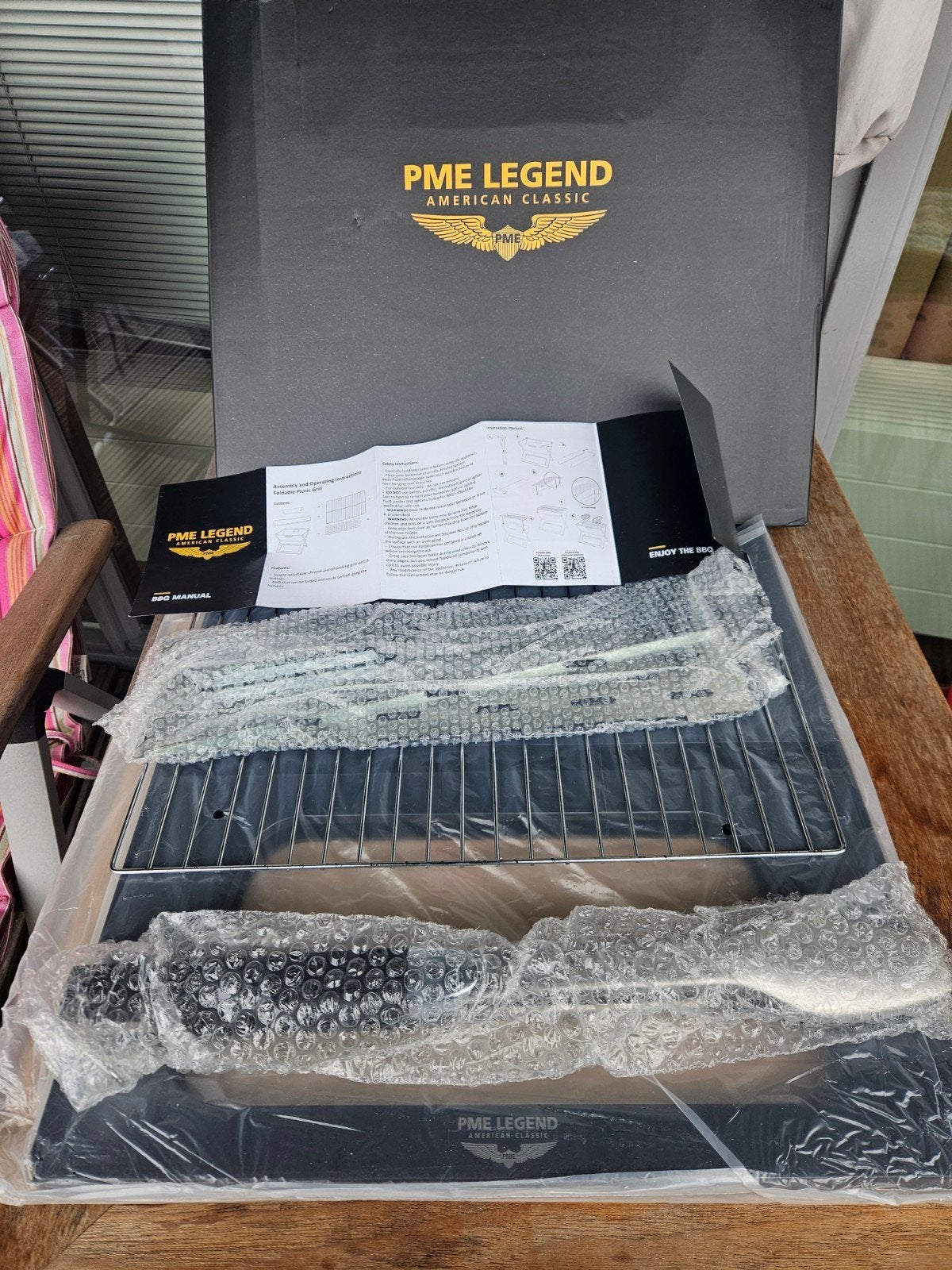 PME Legend Opvouwbare Picknick BBQ Grill - Nieuw in doos, Ophalen, Nieuw, PME Legend