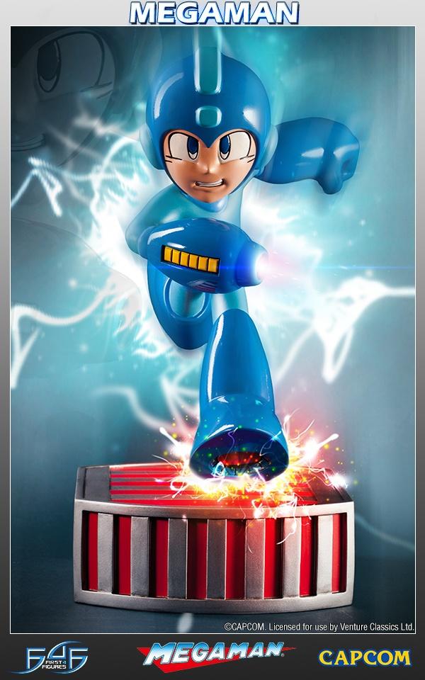 First4Figures Running Megaman statue, Ophalen of Verzenden, Nieuw, Overige typen