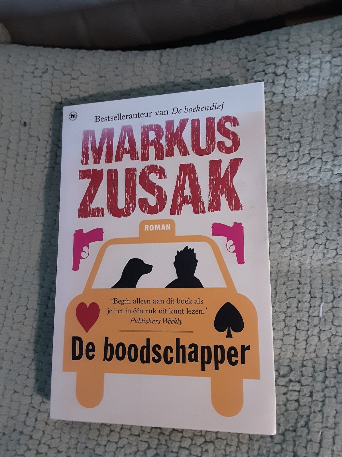 Markus Zusak----De boodschapper  /   romans, Boeken, Romans, Zo goed als nieuw, Wereld overig, Ophalen of Verzenden
