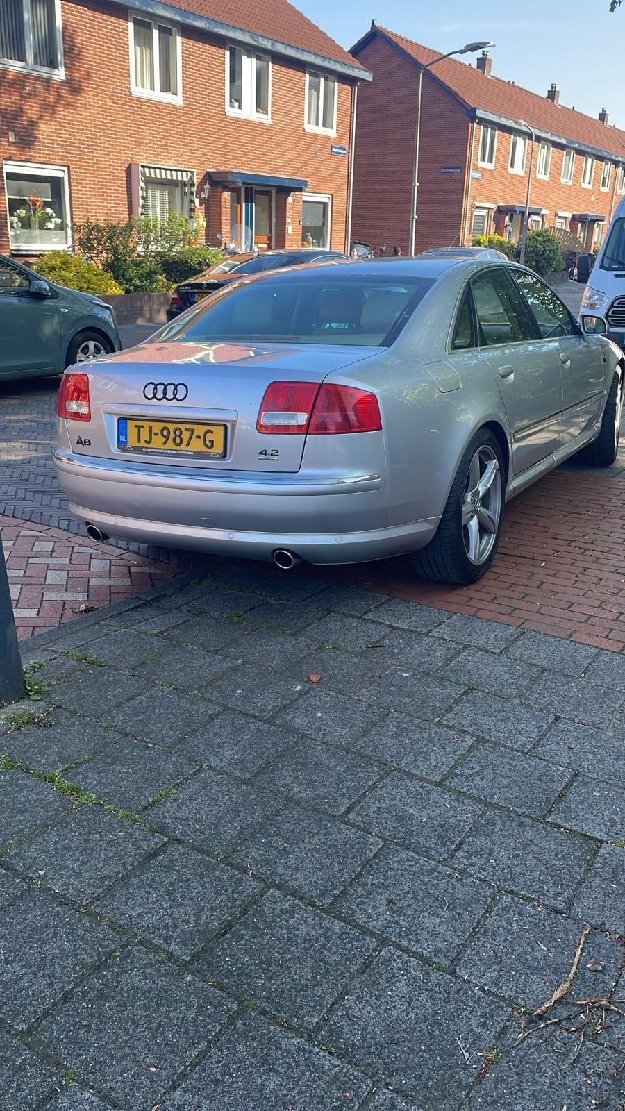 Audi 2003 Grijs graag ruilen tegen werkbus, Auto's, Audi, 4172 cc, 2350 kg, 10 km/l, Particulier