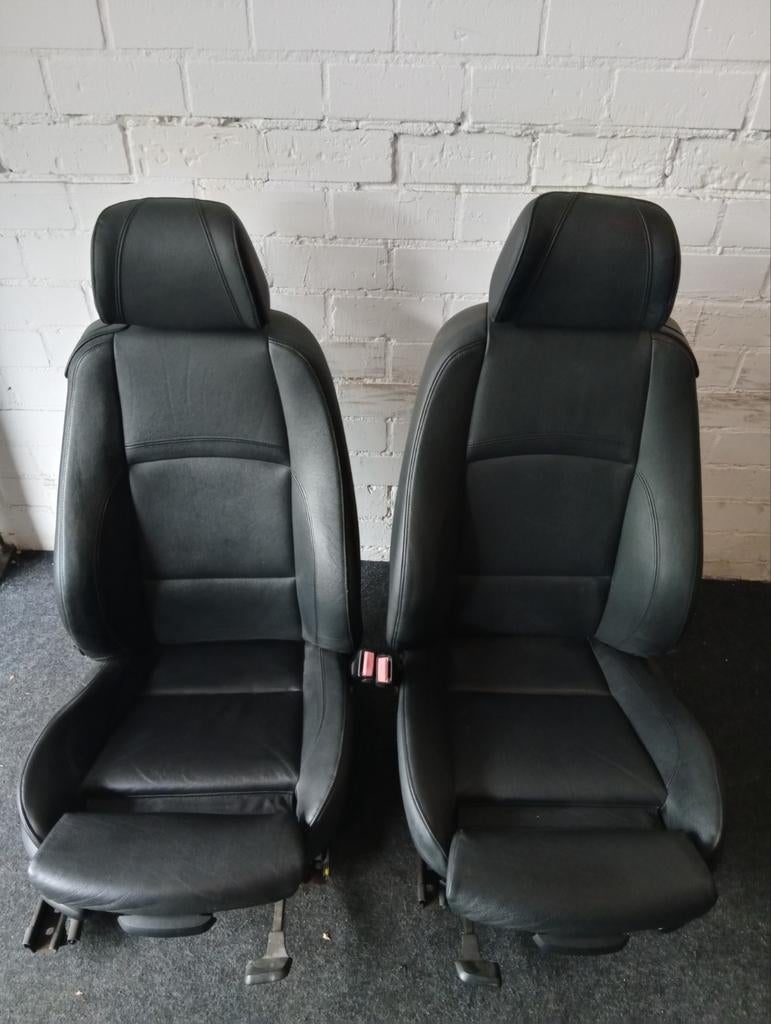BMW E92 Coupé Sport Leder interieur Sportstoelen Leer zwart, Auto-onderdelen, Ophalen, Gebruikt, BMW