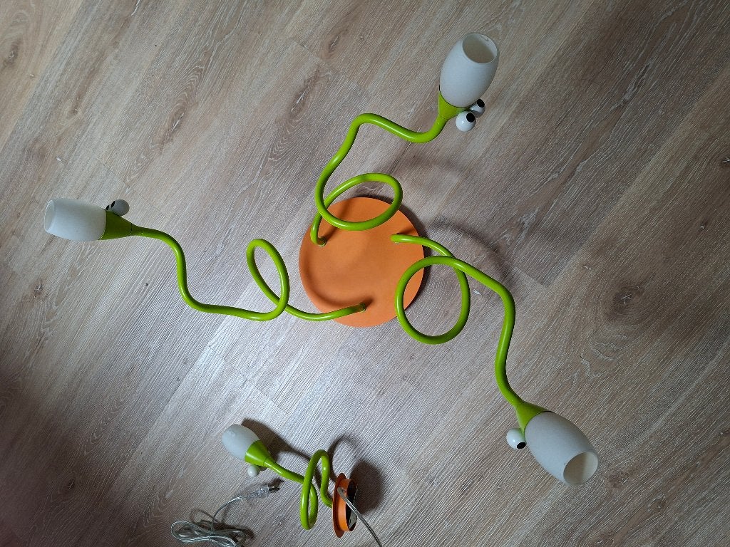Vrolijke kinderlampen slang, Ophalen, Zo goed als nieuw, Lamp, Verstelbaar