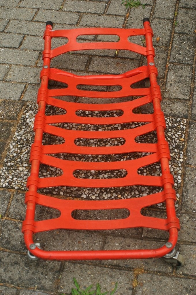 Monteursbed, Auto diversen, Autogereedschap, Ophalen, Gebruikt