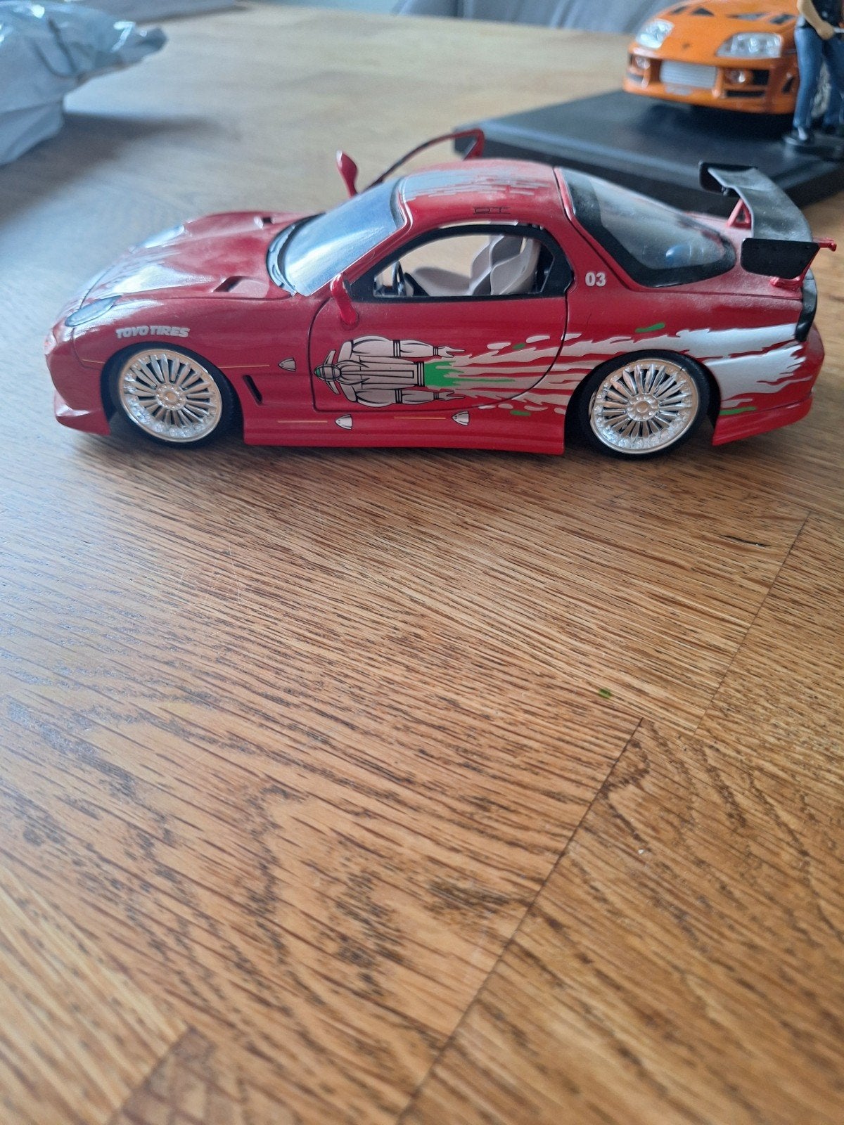 Fast & Furious Mazda RX-7 Diecast Modelauto, Ophalen of Verzenden, Gebruikt, Auto, Overige merken