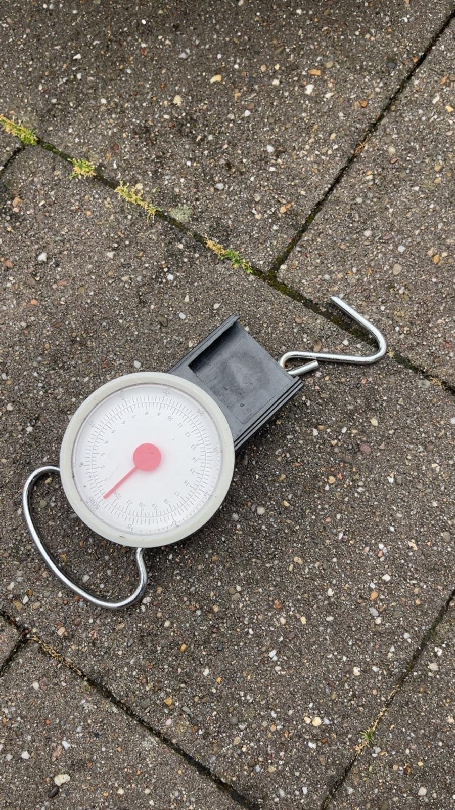 Analoge hangweegschaal - Handige en compacte weegschaal, Ophalen, Gebruikt, Analoog, 500 gram of grover