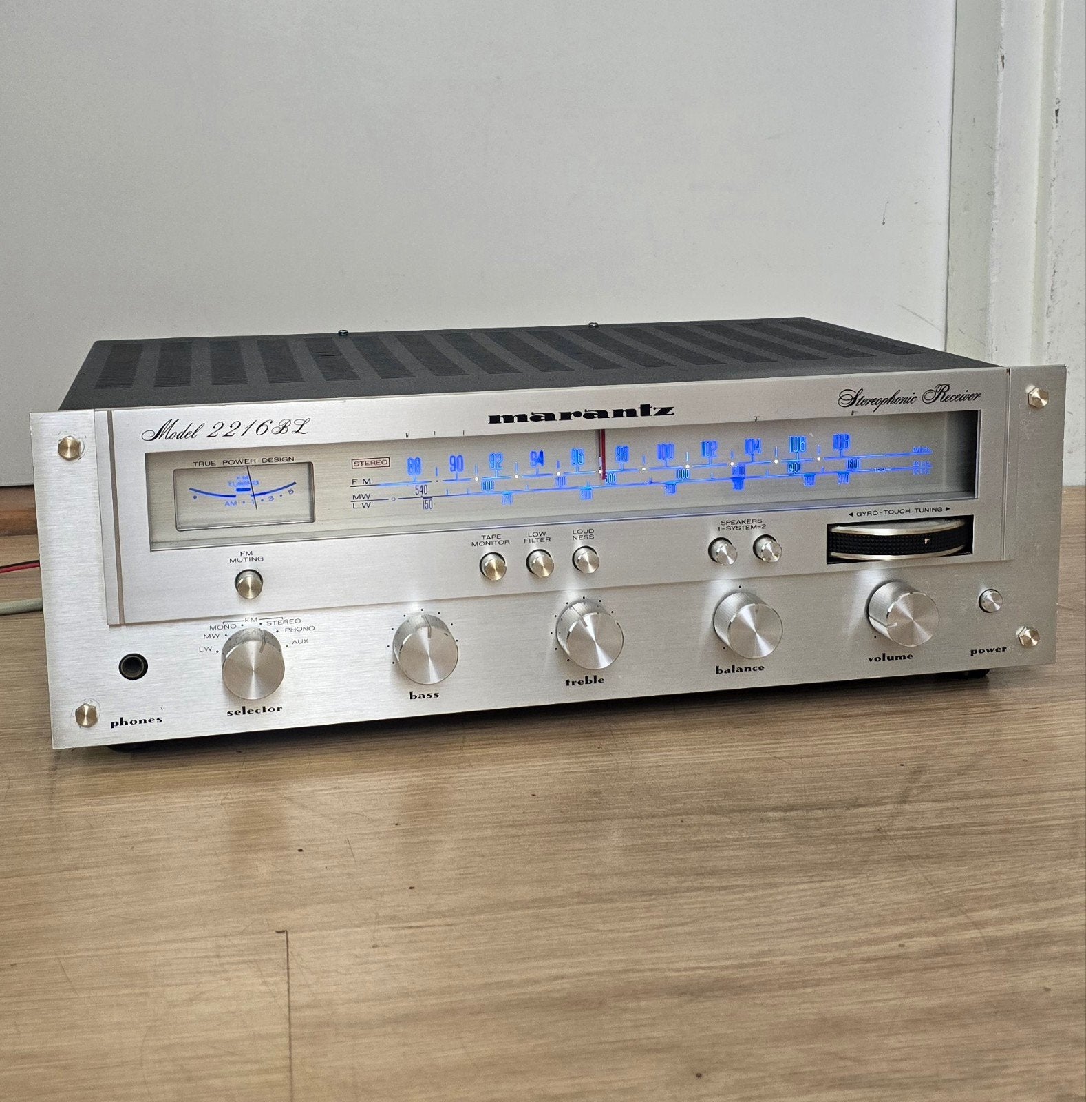 Marantz Model 2216BL Stereofonische Receiver, Audio, Tv en Foto, Versterkers en Receivers, Ophalen of Verzenden
