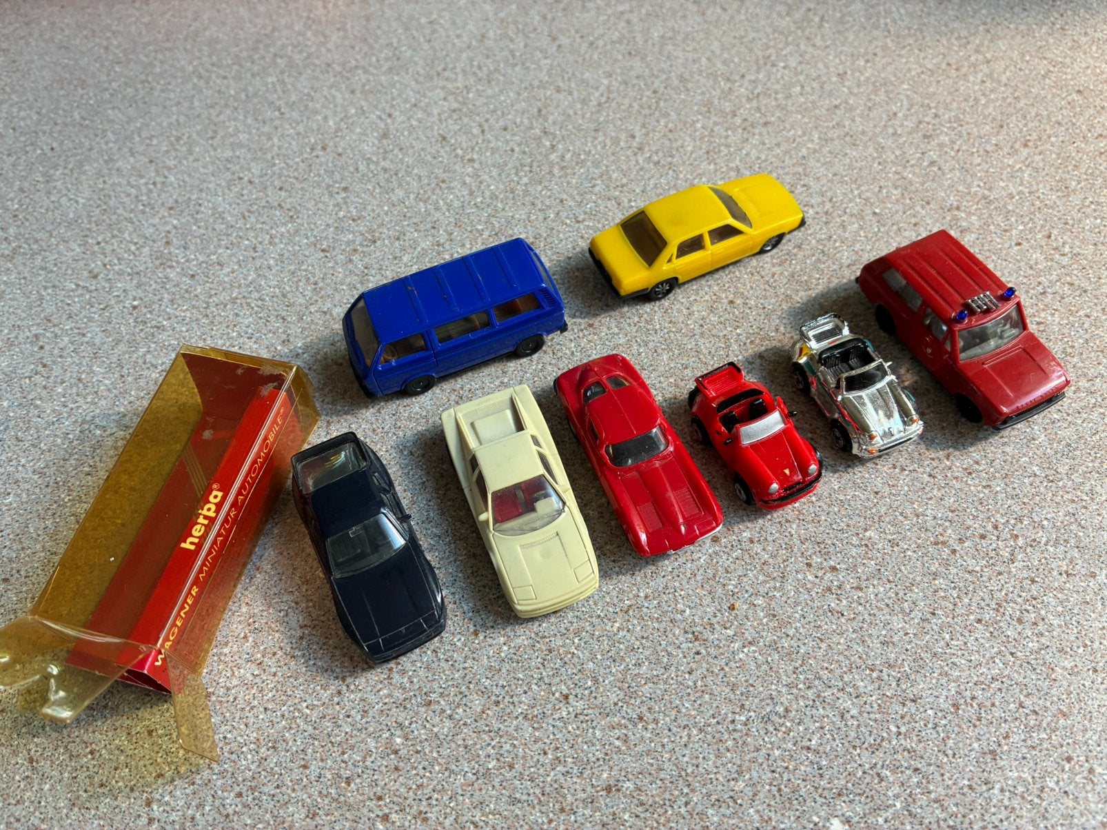 Ini mini autos herpa monogram  8 stuks, Ophalen of Verzenden, Zo goed als nieuw