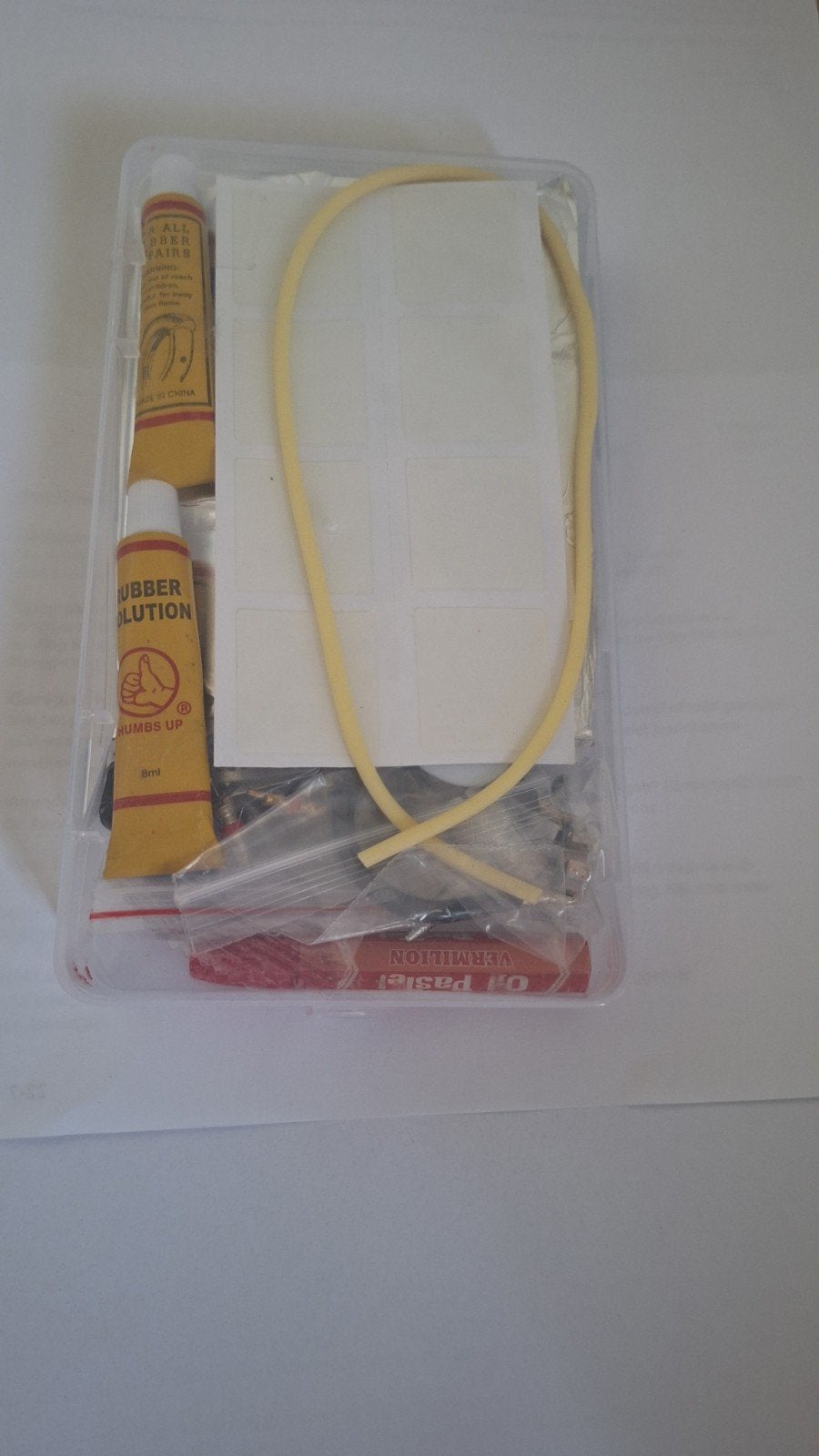 Fietsband reparatieset - compleet en compact, Ophalen of Verzenden, Nieuw, Bandgereedschap
