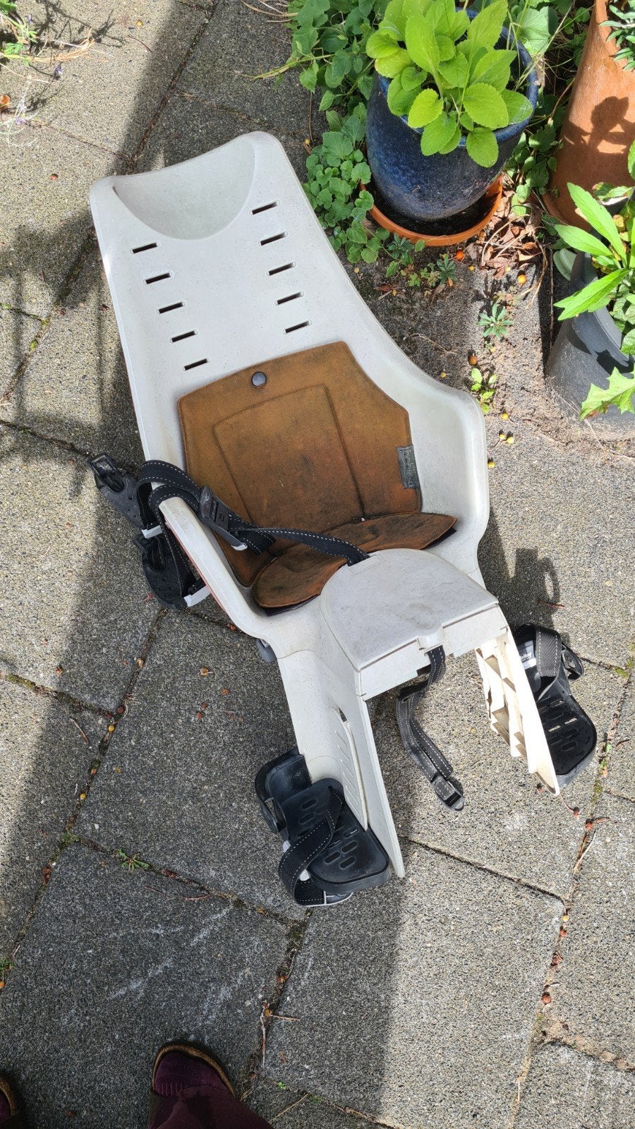 Bobike fietsstoel achterop Gratis!, Fietsen en Brommers, Ophalen, Achterzitje, Bobike, Gebruikt