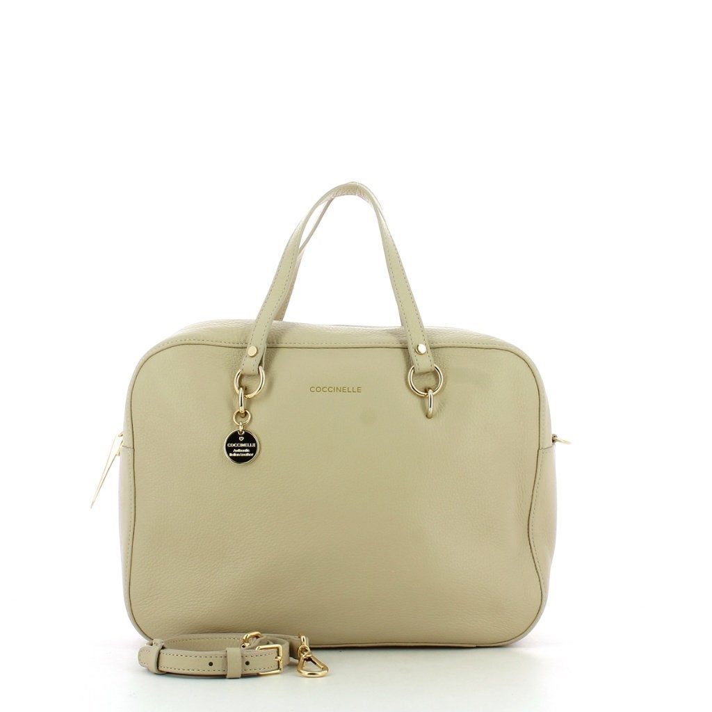 Coccinelle Handtas - Stijlvol en Praktisch, Ophalen of Verzenden, Zo goed als nieuw, Beige, Handtas