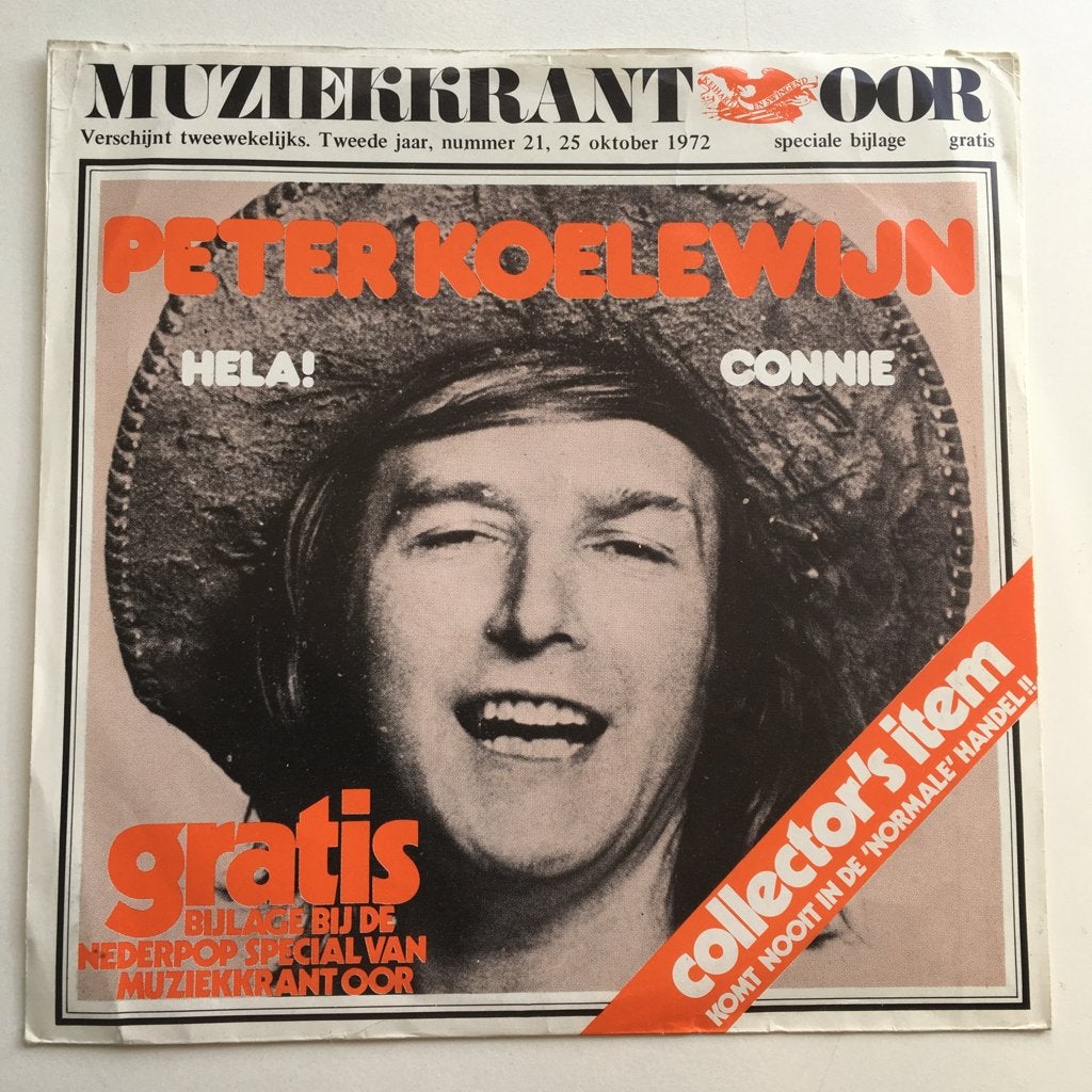 DBPKC P Koelewijn 5 singles €17,50 ook los te koop, Gebruikt, 7 inch, Ophalen of Verzenden, Fotohoes