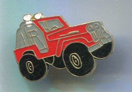 JEEP pin ( BLAD0_023), Ophalen of Verzenden, Nieuw, Transport, Speldje of Pin