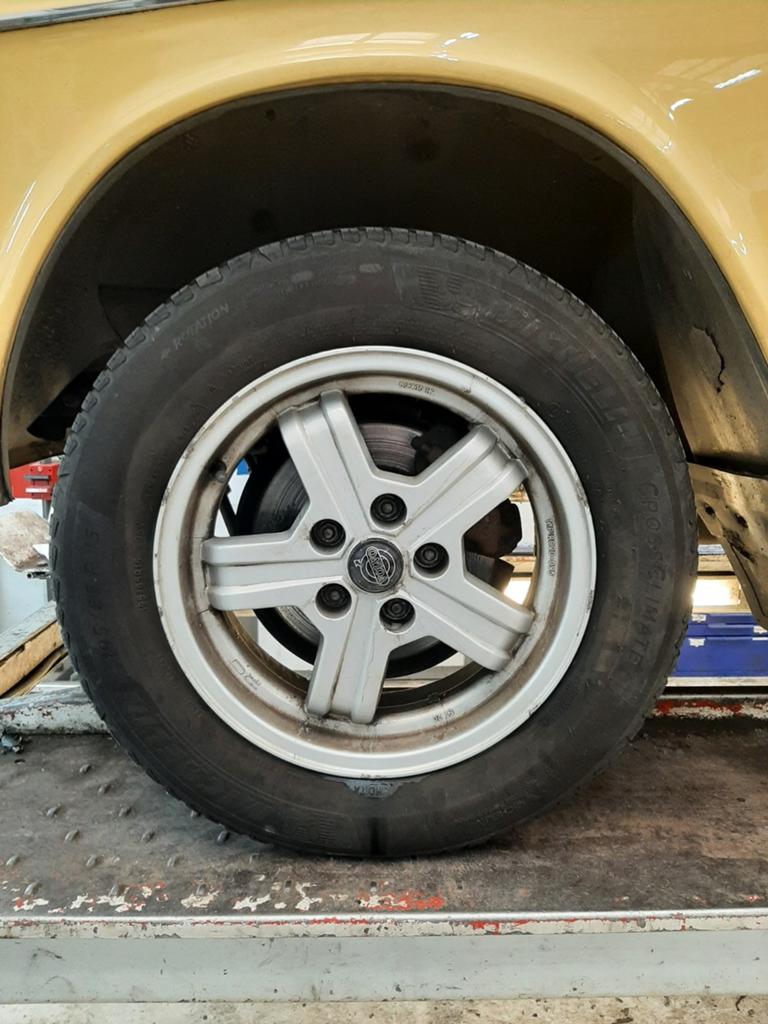 Volvo Turbo velgen in goede gebruikte staat zonder banden, Auto-onderdelen, Banden en Velgen, Ophalen, Gebruikt, 15 inch, Velg(en)