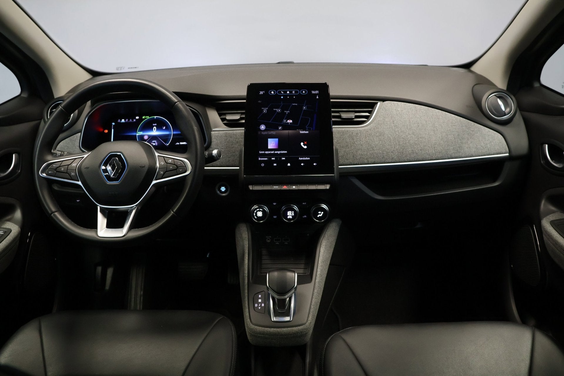 Renault ZOE R135 Intens Business 52 kWh |Koopaccu|, 136 pk, Gebruikt, Zwart, Origineel Nederlands