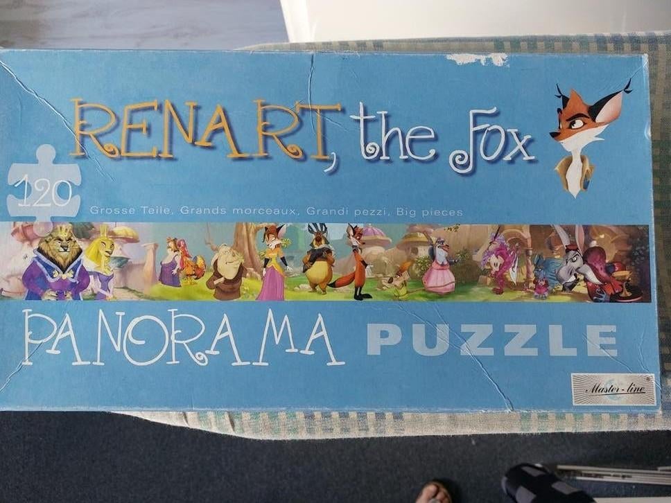 Renart the Fox Panorama Legpuzzel 120 stukjes, Ophalen of Verzenden, Meer dan 50 stukjes, Gebruikt, 6 jaar of ouder