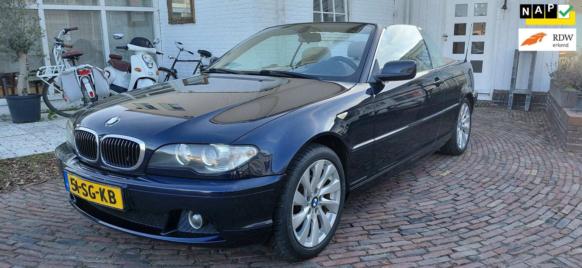 BMW 3-serie Cabrio 318Ci Special Executive 90 % BMW Dealeron, Auto's, 13 km/l, Dealer onderhouden, Achterwielaandrijving, 4 cilinders