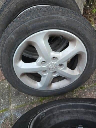 Opel velgen met zomerbanden - 16 inch, Ophalen