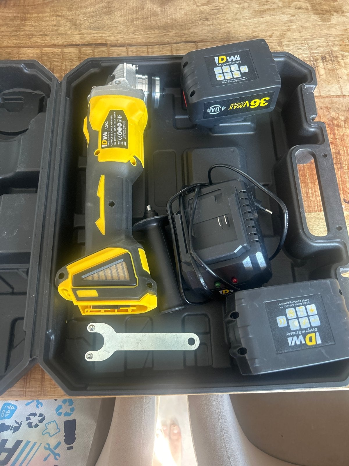 Slijptol Accu Haakse Slijpmachine 36V 4.0Ah, Ophalen of Verzenden, Nieuw, Haakse handslijpmachine