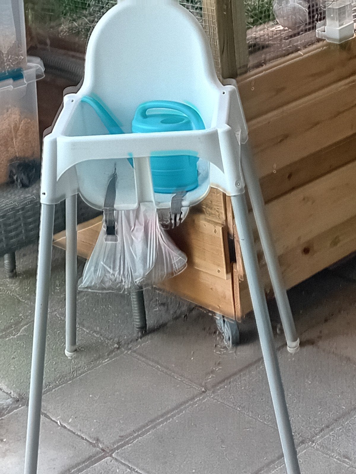 Box, Buggy, Kinderstoel, Ophalen, Gebruikt