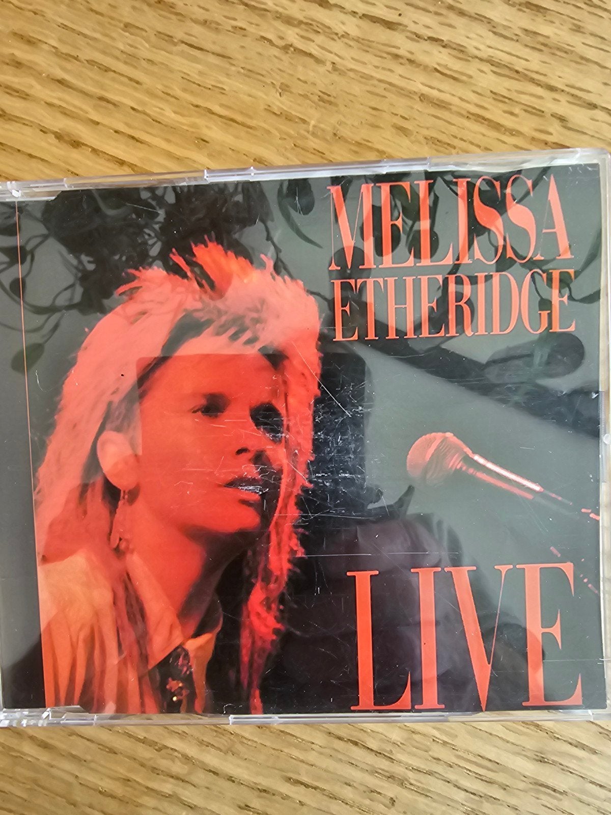 Melissa Etheridge Live CD - Zeldzame EP uit 1988, Rock, Gebruikt, EP, Ophalen of Verzenden