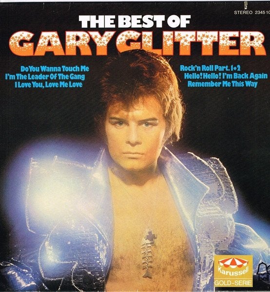 Ruil of koop The Best Of Gary Glitter (LP Karusell), LP, Gebruikt, Ophalen of Verzenden, 12 inch