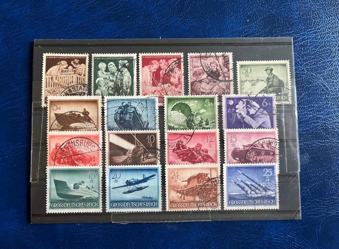 Postzegels Duitse Rijk kavel 24, Postzegels en Munten, Ophalen of Verzenden, Duitse Keizerrijk