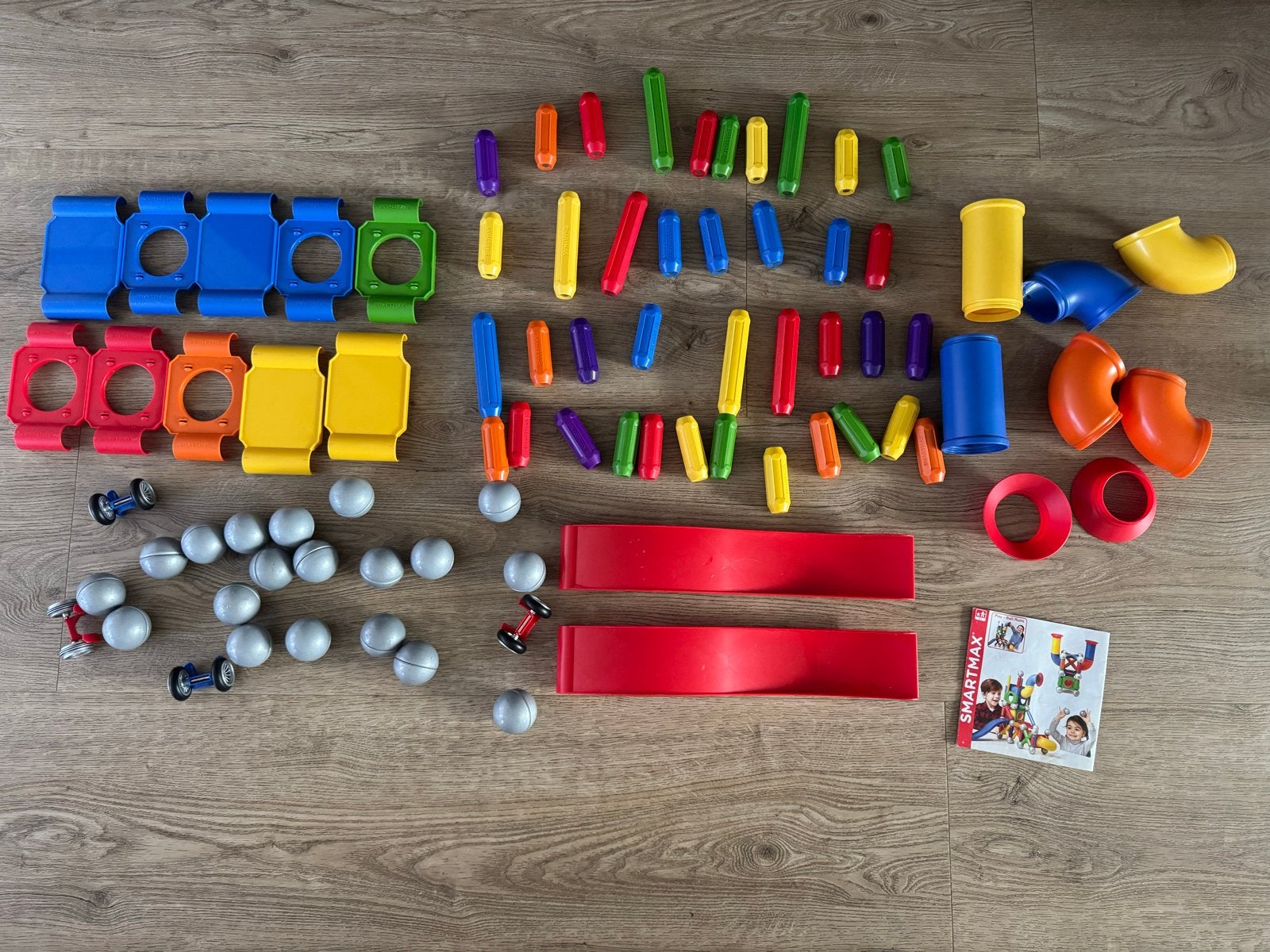 SmartMax magnetisch constructiespeelgoed (zonder doos), Ophalen of Verzenden, Gebruikt, Bouwen